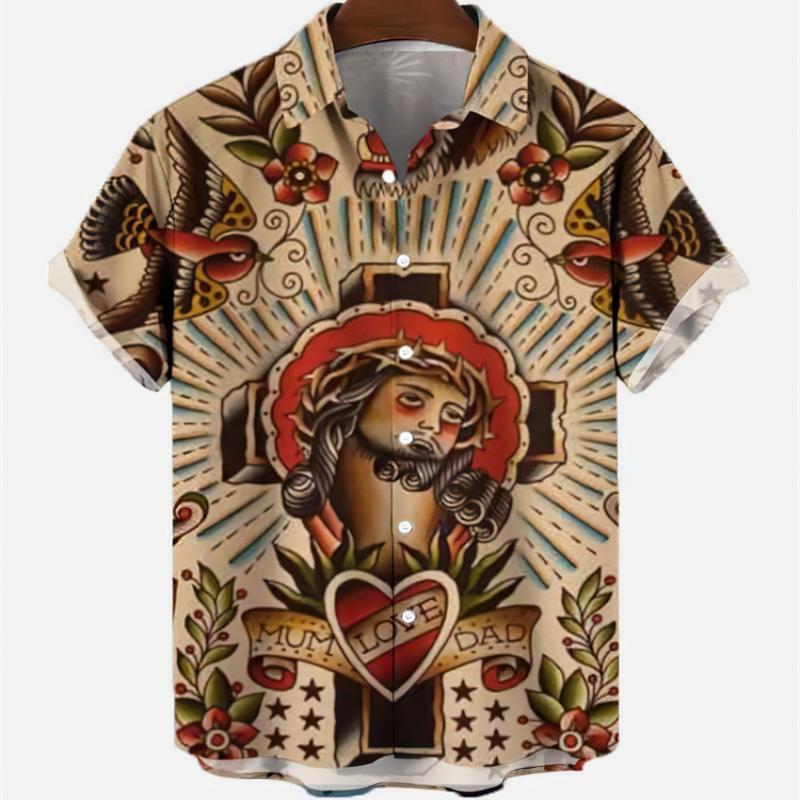 เสื้อฮาวายวินเทจของผู้ชายเสื้อ - Vintage Hawaiian Floral Shirt บทวิจารณ์และราคา