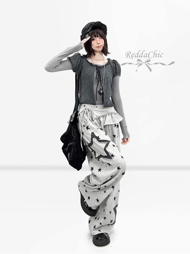 REDDACHiC เสื้อคาร์ดิแกนแขนพอง - Shirts บทวิจารณ์และราคา