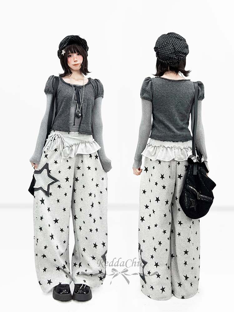 REDDACHiC เสื้อคาร์ดิแกนแขนพอง - Shirts บทวิจารณ์และราคา
