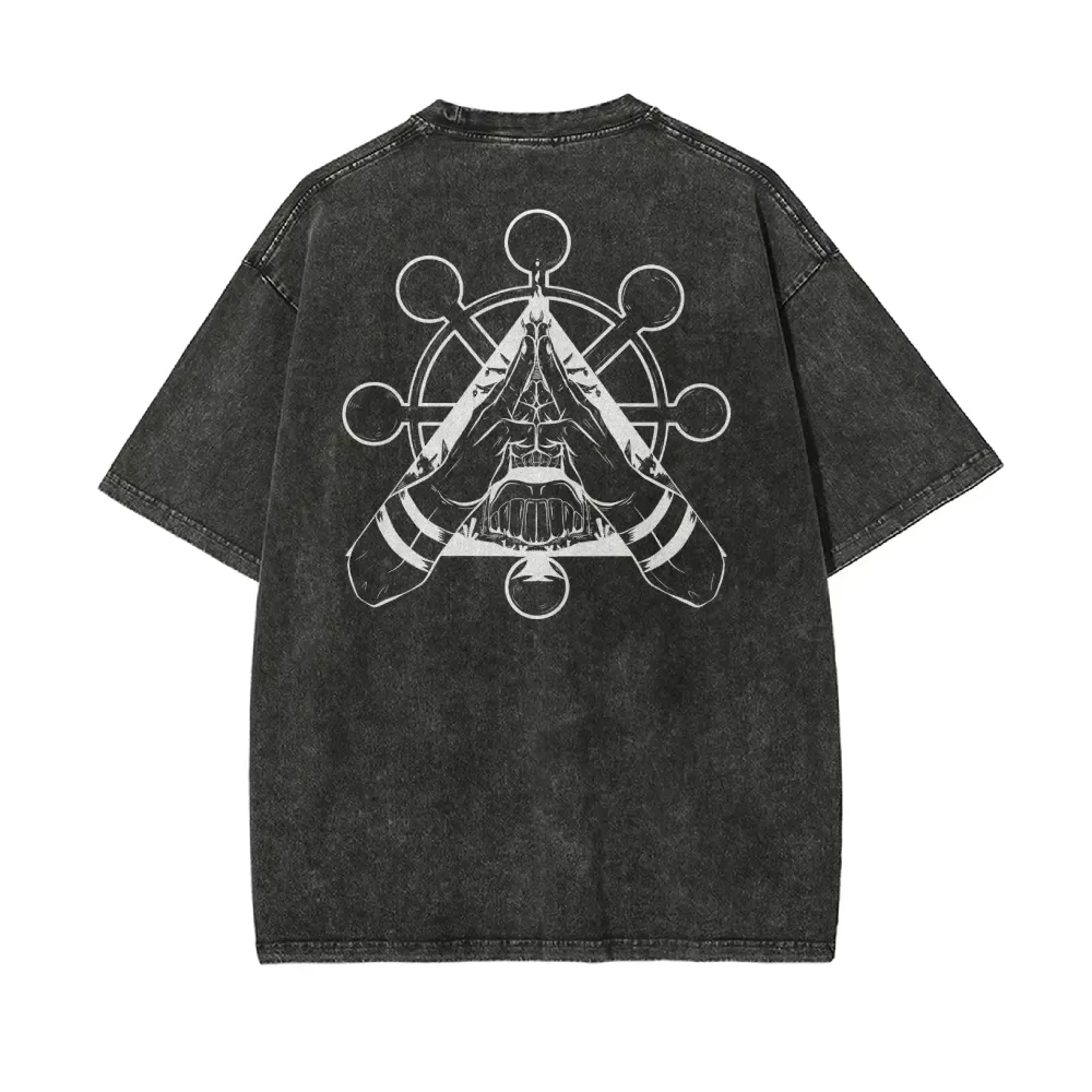 เสื้อยืด Jujutsu Kaisen Sukuna - Acid Wash Vintage Graphic T Shirt บทวิจารณ์และราคา